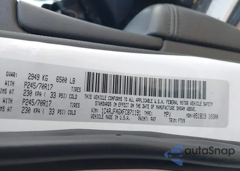 2015 Jeep Grand Cherokee Laredo from USA, damaged, VIN 1C4RJFAGXFC871191